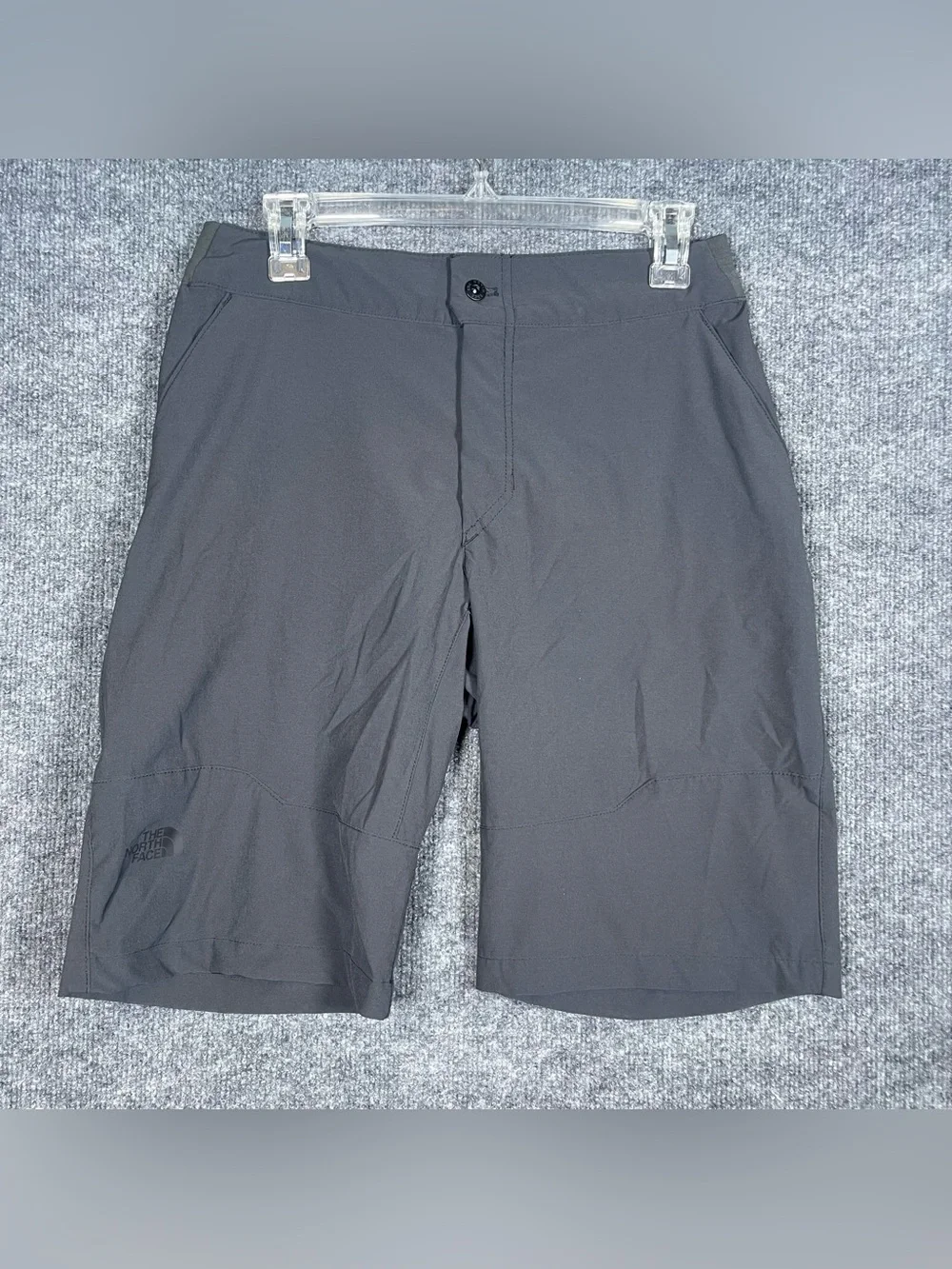 The North‎ Face Mens 30 Charcoal Gray Active Performance Hiking Shorts